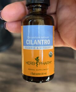Herb Pharm Certified Organic Cilantro Extract for Cleansing and Detoxification Support - 1 Ounce 1 Fl Oz (Pack of 1) 25 61xxJttMVUL