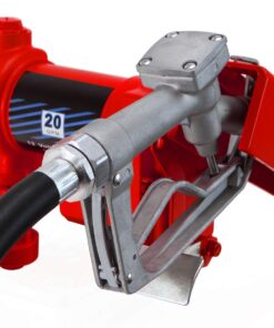 Alternative view of XtremepowerUS 12 Volt DC 20GPM Gasoline Fuel Transfer Pump Self-Priming Kerosene Extractor Pump with Nozzle Kit and Hose