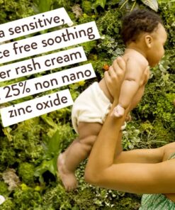 BABO Botanicals Sensitive Baby Fragrance-Free Diaper Cream - 25% Natural Zinc Oxide - Calendula, Shea & Cocoa Butter - EWG Verified - Vegan- from Birth on - 1 or 2 Pack Pack of 1 16 61xxo7toZaL