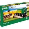 Brio World 33404 - Farm Train - 5 Piece Wooden Toy Train Set for Kids Age 3 and Up 11 61xxwzmabVL