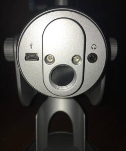 Logitech for Creators Blue Yeti USB Microphone for Gaming, Streaming, Podcasting, Twitch, YouTube, Discord, Recording for PC and Mac, 4 Polar Patterns, Studio Quality Sound, Plug & Play-Silver 40 61xxx30lanL