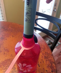 LifeStraw Personal Water Filter for Hiking, Camping, Travel, and Emergency Preparedness Blue 1 Pack 42 61xy3au8TvL