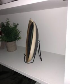 GIBSON HOLDERS Two Wire Display Stand for Plates, Kitchenware, Books, Artwork; Set of 2 6A - Black 4 3/4" H x 3 3/4" W x 1 3/4" Bend 39 61xyPnARGDL