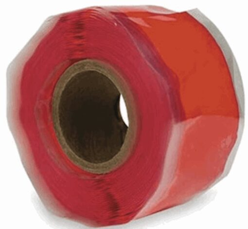 ER Tape MC-ERTAPE1X12RED Self-Fusing Silicone Emergency Repair Tape, Red, 12" x 1" Size 0.020 Inches 1 inches 12 Feet