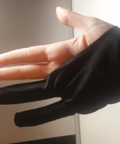 SENHAI Digital Artist Gloves for Graphic Tablet Pen Display, 3 Pack Free Size 2 Finger Gloves for drawing painting - Sapphire Blue, Pink, Black 3 colors - Sapphire Blue, Pink, Black 37 61xzLbqtWbL