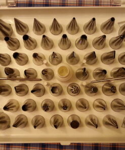 Ateco Cake, 783 55 pc Decorating Tip Set, Silver #783 55 pc Decorating Tip Set 36 61xzz7fzsBL