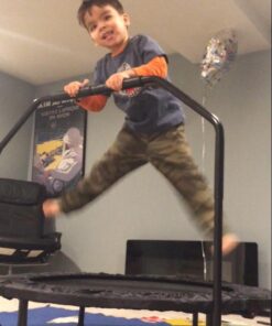 Marcy Trampoline Cardio Trainer with Handle ASG-40, Black 28 61y0EIdMwzL