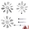 30 PCS/SET Flowers Leaves 3D Jelly Art Tools Cake Jello art Gelatin Tools pudding nozzle 13 61y0yxhR9zL