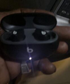 Beats Studio Buds - True Wireless Noise Cancelling Earbuds - Compatible with Apple & Android, Built-in Microphone, IPX4 Rating, Sweat Resistant Earphones, Class 1 Bluetooth Headphones - Black Without AppleCare+ 52 61y11sdj8BL