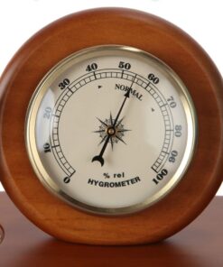 Lily's Home Analog Weather Station, with Galileo Thermometer, Glass Barometer, and Analog Hygrometer, 5 Multi-Colored Spheres (10.5 in x 12 in) 17 61y2Aq9gmvL