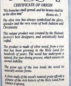 Olive Wood Mezuzah with Shema Israel Scroll - Large 6 Inches with Scroll 7 61y2CpQrpSL