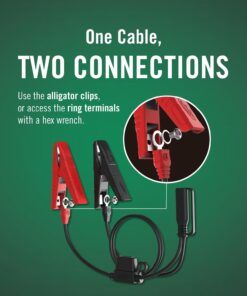 Battery Tender 021-0123 Junior 12V, 0.75A Battery Charger and Maintainer, Black/Green (021-0123) 24 61y2EbVpjL 1