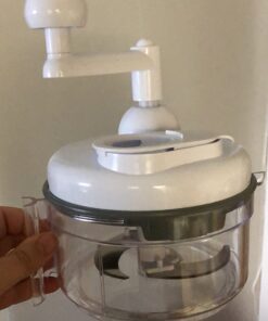 Salsa Master Salsa Maker, Food Chopper, Mixer and Blender - As Seen On TV Manual Food Processor,white 19 61y34BhNe L