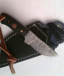 Perkin Damascus Steel Knife Small Bushcraft Knife 13 61y3PKQ5qGL