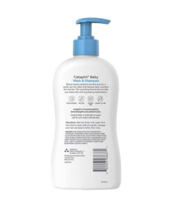 Cetaphil Baby Wash & Shampoo with Organic Calendula, Tear Free, Paraben, Colorant and Mineral Oil Free, 13.5 Fl. Oz NEW 13.5oz, Wash & Shampoo 17 61y3hbhlLoL