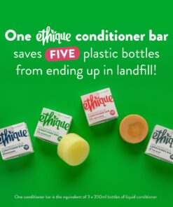 Ethique Wonderbar- Lightweight Solid Conditioner Bar for Oily to Balanced Hair - Vegan, Eco-Friendly, Plastic-Free, Cruelty-Free, 2.12 oz (Pack of 1) 23 61y7Z0VajHL
