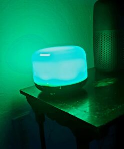 ASAKUKI Smart Wi-Fi Essential Oil Diffuser, App and Voice Control Compatible with Alexa, 500ml Aromatherapy Humidifier for Relaxing Atmosphere in Home Office Bedroom Gold 36 61y96MfHfHL