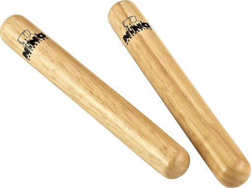 Meinl NINO Wood Claves Small Natural Single pair