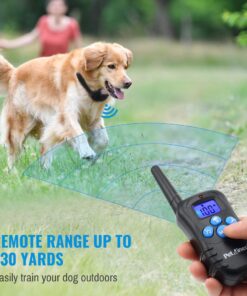 Alternative view of Petrainer PET998DRB1 Dog Training Collar Rechargeable and Rainproof 330 yd Remote Dog Training Collar with Beep, Vibra and Static Electronic Collar Remote training collar