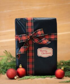 Christmas Gift Tags, 100 2” x 3” Custom Stickers for DIY Labeling (Kraft Brown) Natural Kraft 17 61yAj0qWGlL