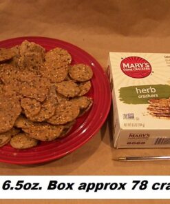 Mary's Gone Crackers, Herb, 6.5 Ounce 6.50 Ounce (Pack of 1) 14 61yAo6Ej6aL