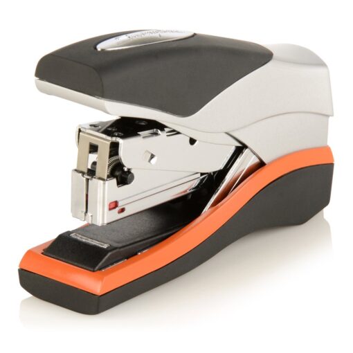 Swingline Stapler, 40 Sheet Capacity, Optima 40, Jam Free, Reduced Effort, Compact, Soft Grip, Metal, Orange, Silver and Black (87842) Pack of 1 Compact Size