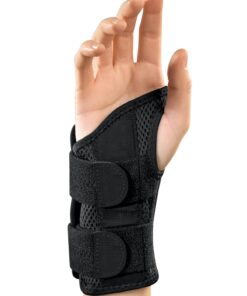 Mueller Sports Medicine Green Fitted Wrist Brace for Men and Women, Support and Compression for Carpal Tunnel Syndrome, Tendinitis, and Arthritis, Black Right Small/Medium (Pack of 1) 24 61yBsp9dvL