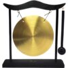 Feng Shui Brass Gong Desktop Zen Art for Fortune + Free Red String Bracelet H1301 2 61yCahxL