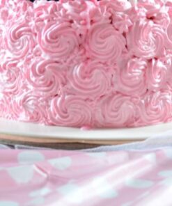 Unique Industries Dotted Rectangular Plastic Table Cover, 54" x 108", Light Pink 23 61yDBeGxcPL