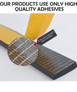 Foam Seal Tape-3 Rolls, 1/2 Inch Wide X 1/8 Inch Thick, Insulation Soundproofing Neoprene Rubber Door Weather StrippingTotal 59 Feet Long (19.7ft x 3 Rolls) 1/2in * 1/8in * 59FT 9 61yDd5NpLcL 1