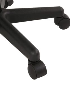 Amazon Basics Mid-back Mesh Office Drafting Chair Stool with Adjustable Footrest, Black No Arms 41 61yDwj9C9L