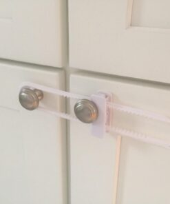 Dreambaby Sliding Cabinet Child Safety Locks - U Shaped for Knobs and Handles 3 Count (Pack of 1) 35 61yFJv0gdvL