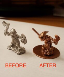 Rust-Oleum 1937830 Specialty Leafing Paint Metallic Spray, 11 Ounce (Pack of 1), Copper 50 61yFaQQl4BL