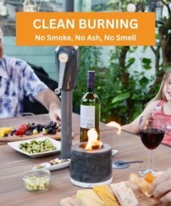 ROUNDFIRE Premium Ethanol Fireplace Fuel - 1 Liter - Fuel for Fire, Bioethanol Fuel Tabletop Fire Pit, Bio Ethanol Fuel for Table Top Fire Pit, Denatured Alcohol Fuel for Gel & Ethanol Fire pits. 1 pack 13 61yFlSYjBkL