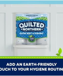 Quilted Northern Ultra Soft & Strong Toilet Paper, 24 Supreme Rolls = 99 Regular Rolls, 2-ply Bath Tissue,8 Count (Pack of 3) 26 61yHuDDm RS