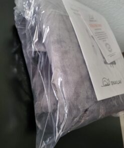 Snailax Heating Pad for Back Pain Relief, Electric Large Heating Pad for Neck and Shoulders,Cramps, Neck Warmer Weighted Wearable Back Heated Wrap, 6 Heat Settings & Auto Shut Off, Washable,Gifts 24" x 33"Gray 88 61yJf0NHaLL