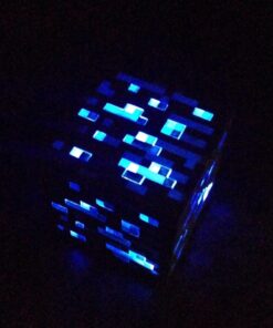 ThinkGeek Minecraft Light-Up Blue Stone Diamond Ore - Sure to Keep Pigmen Away 14 61yKvF0kM3L