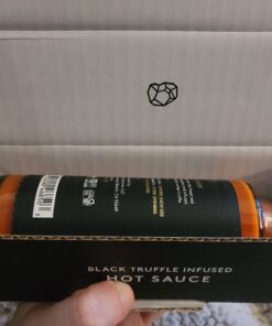 TRUFF Original Black Truffle Hot Sauce, Gourmet Hot Sauce with Ripe Chili Peppers, Black Truffle Oil, Agave Nectar, Unique Flavor Experience in a Bottle, 6 oz. 6 Ounce (Pack of 1) 33 61yLBow7g3L