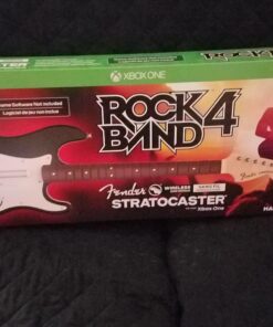 Rock Band 4 Wireless Fender Stratocaster Guitar Controller for Xbox One - Black 22 61yM tqSgcL