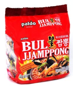 Paldo Bul Jjamppong Noodle Soup, Spicy Seafood Flavor, 4.9 Ounce (Pack of 4) 8 61yNKJYJxHL