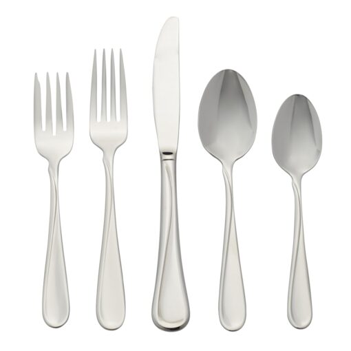 Oneida Flight 45-Piece Stainless-Steel Flatware Set, Service for 8 45-Piece Flatware Set