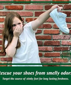 Natural Shoe Deodorizer and Foot Spray – Foot Odor Eliminator for Shoes, Sports Equipment, and Feet – Long-Lasting, Smelly Feet Odor Neutralizer for Adults and Kids – USA-Made by Foot Sense, 5 Oz. 1 17 61yPSHm6UHL