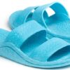 Pali Hawaii Unisex Adult Classic Jandals Sandals 7 Women/6 Men Aqua 35 61yQhm9NoL