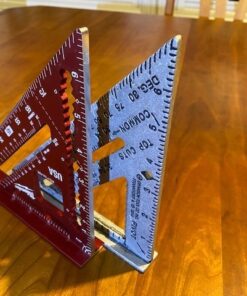 SWANSON Tool Co S0101 7 Inch Speed Square, Blue 7" Speed Square 44 61yRTtlJ71L