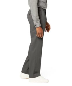 Alternative view of Dockers Men's Classic Fit Workday Khaki Smart 360 FLEX Pants (Standard and Big & Tall) Standard 38W x 29L Storm Grey