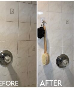 Grout Pen White Tile Paint Marker: Waterproof Grout Paint, Tile Grout Colorant and Sealer Pen - White, Narrow 5mm Tip (7mL) Narrow Tip 48 61yUTvlKlnL