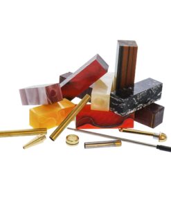 Milescraft 4701 Pen Press – Join Turned Pens & Projects – Advanced, Spring-Loaded Design Holds Workpiece in Place & Adjusts Size Quickly Using Six Quick-Flip Stop Settings. Includes Two Receiving Tips 17 61yUgNw7AcL