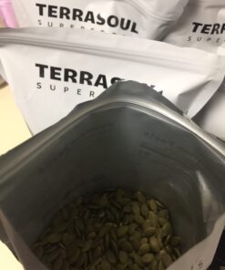 Terrasoul Superfoods Organic Pumpkin Seeds, 4 Lbs - Premium Quality, Fresh, Raw, Unsalted 2 Pound (Pack of 2) 23 61yVfvY18WL