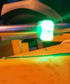 Bright Eyes Green & Red Portable Marine LED Boating Lights - Boat Bow or Stern Safety Lights - Water-resistant 40 61yWnjXVf9L