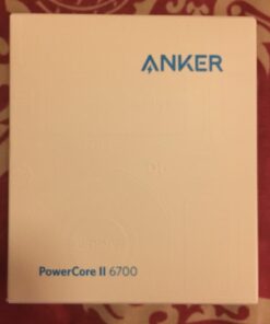 Anker PowerCore II 6700, Compact Portable Charger for iPhone X / 8/8 Plus, Samsung, and Other Smartphones Black 59 61yX FC9uL